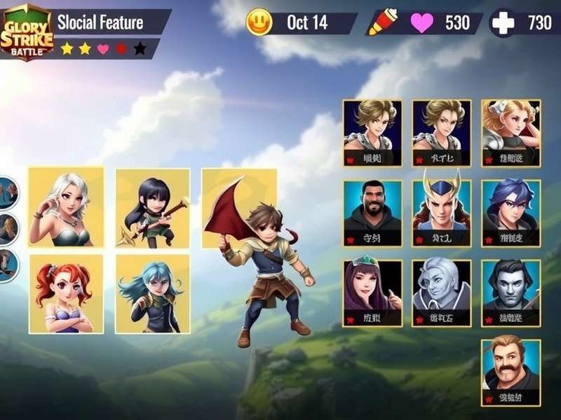 Glory Strike Desi Battle character selection screen